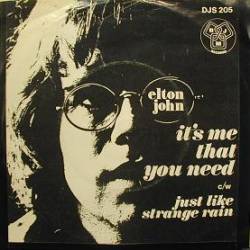 Elton John : It's Me That You Need